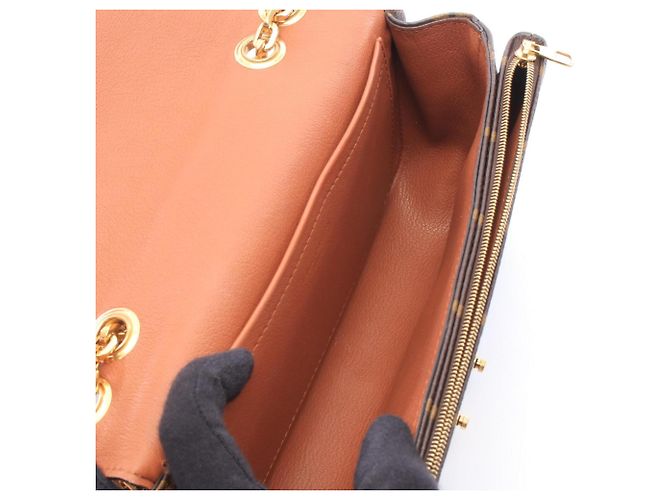 Borsa a tracolla Louis Vuitton Marceau Monogram Caramel Marrone - vista 3