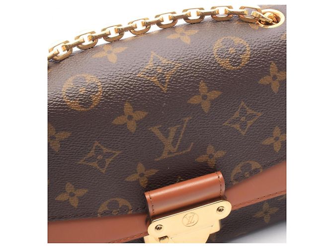 Borsa a tracolla Louis Vuitton Marceau Monogram Caramel Marrone - vista 7