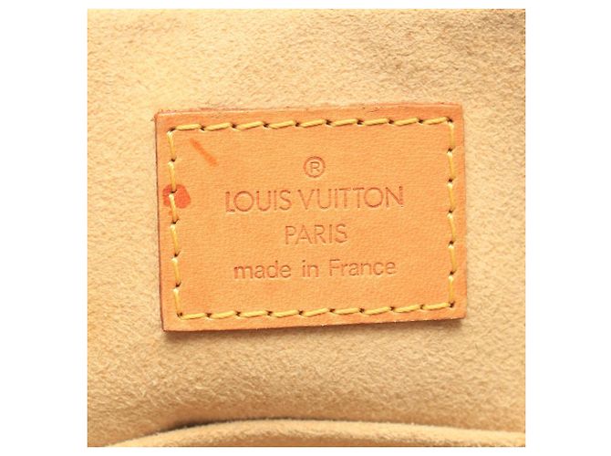 Borsa Louis Vuitton Manhattan PM Monogram Marrone Monogramma - vista 4