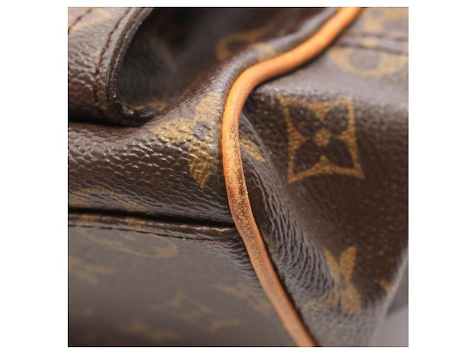 Borsa Louis Vuitton Manhattan PM Monogram Marrone Monogramma - vista 8