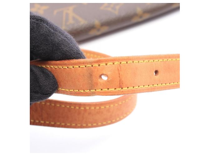 Borsa a tracolla Louis Vuitton Musette Salsa Marrone - vista 10