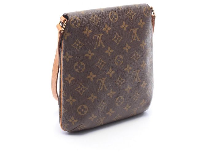 Borsa a tracolla Louis Vuitton Musette Salsa Marrone - vista 2