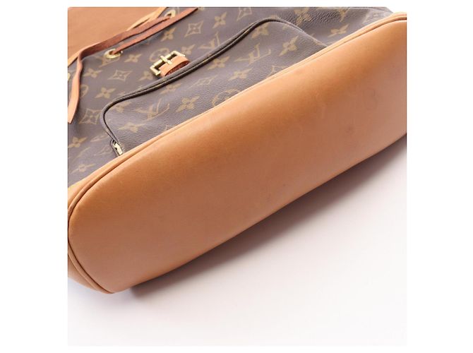Zaino/Borsa Louis Vuitton Montsouris MM Marrone - vista 6
