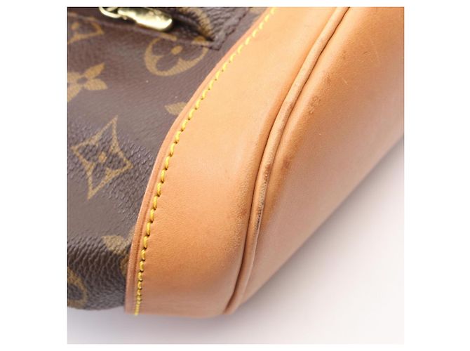 Zaino/Borsa Louis Vuitton Montsouris MM Marrone - vista 7