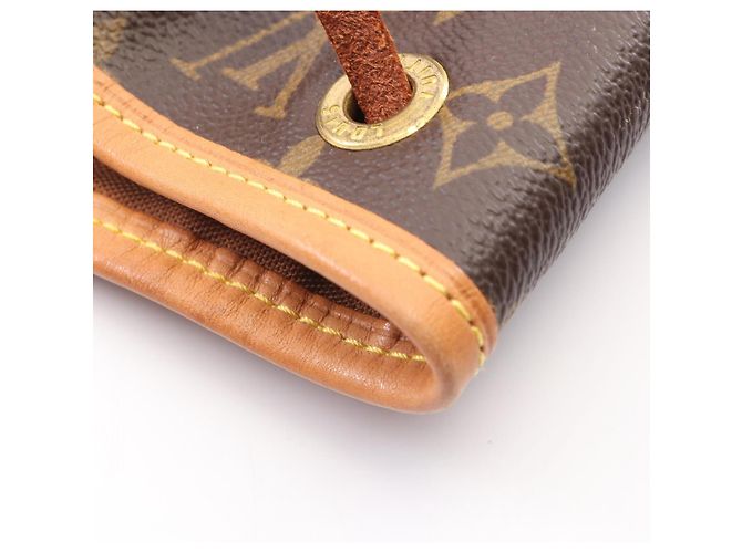 Zaino/Borsa Louis Vuitton Montsouris MM Marrone - vista 8