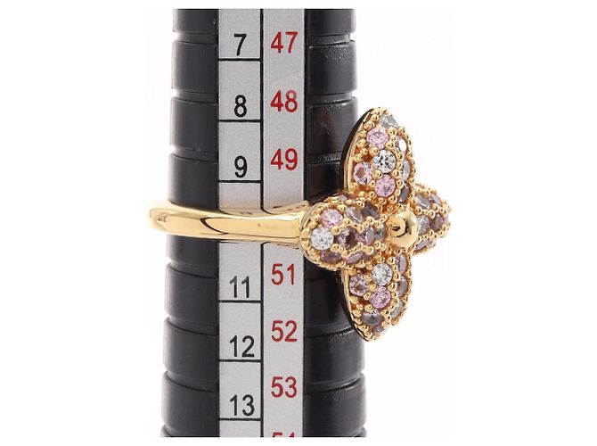 Anello Louis Vuitton Monogram Louisa Pointy D'oro - vista 6