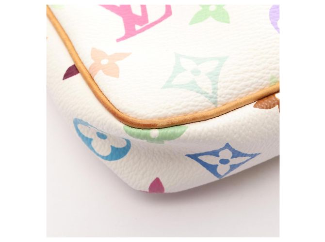 Sac à main Louis Vuitton Pochette Accessoires Blanc - vue 6