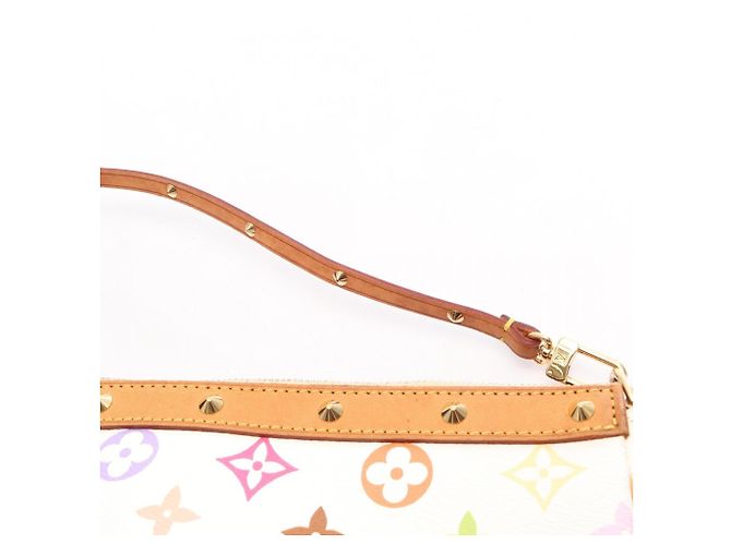 Sac à main Louis Vuitton Pochette Accessoires Blanc - vue 8