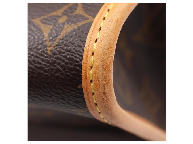 Borsa Tote Louis Vuitton Popincourt O Monogram Marrone - vista 7