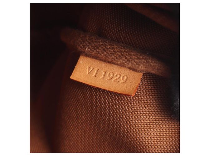 Louis Vuitton Pochette Accessoires Monogram Handbag Marrone - vista 5