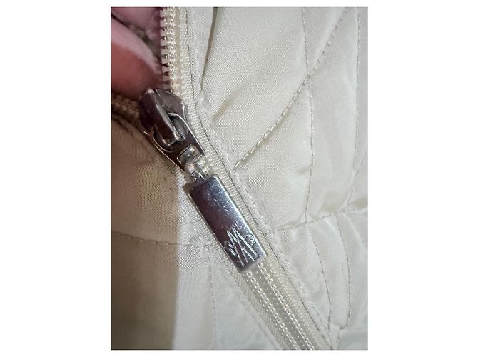 Moncler Plumífero Largo Beige - vista 5