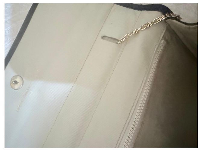 Giorgio Armani Valextra Pochette in Vernice Nera Nero - vista 14