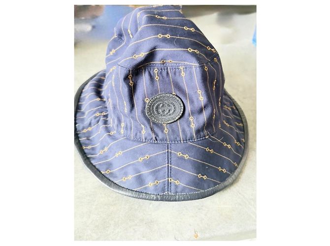 Cappello a Secchiello Gucci Monogram Beige Monogramma - vista 6
