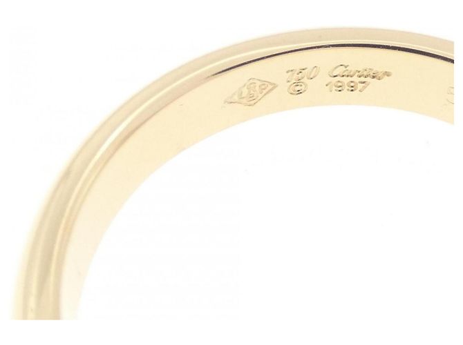Bague Anneau Cartier en Or Jaune 18K - vue 3