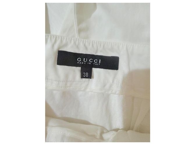 Gucci weiße Schlaghose - Ansicht 4