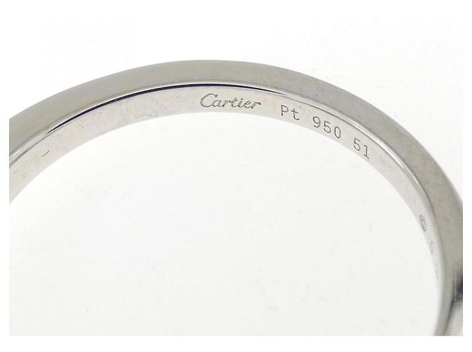 Cartier Ballerine Ring aus Platin mit Diamant - Ansicht 4
