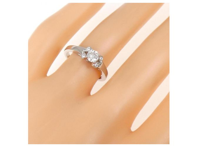 Cartier Ballerine Ring aus Platin mit Diamant - Ansicht 5