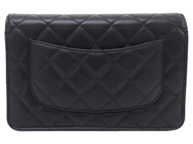 Portafoglio a catena Chanel AP0250 Nero - vista 2