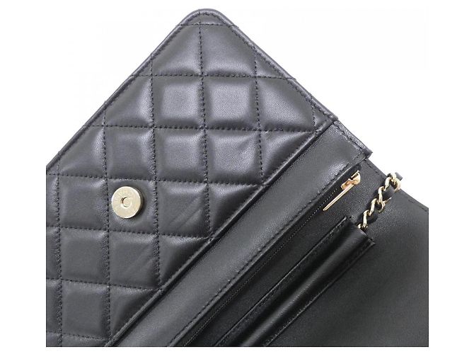 Portafoglio a catena Chanel AP0250 Nero - vista 7