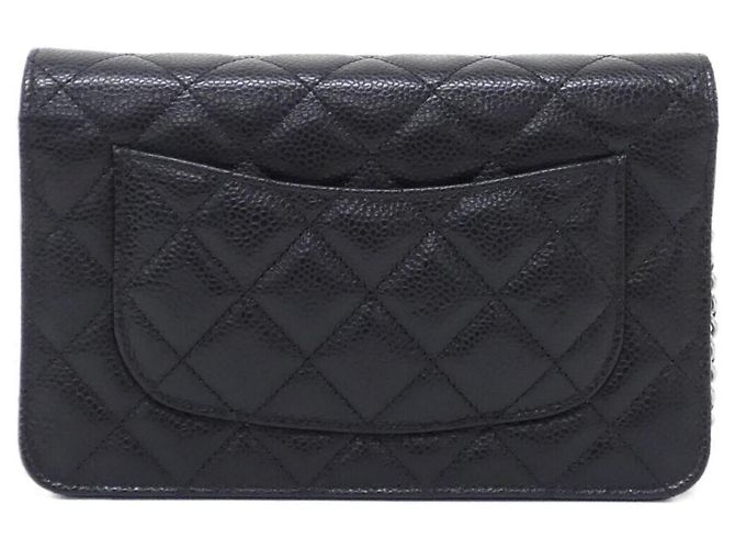Portafoglio a catena/spalla Chanel AP4241 Nero Bordò - vista 2