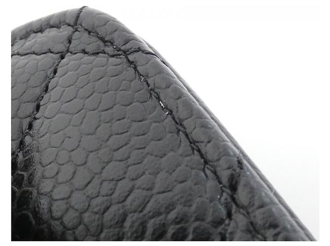 Portafoglio a catena/spalla Chanel AP4241 Nero Bordò - vista 4