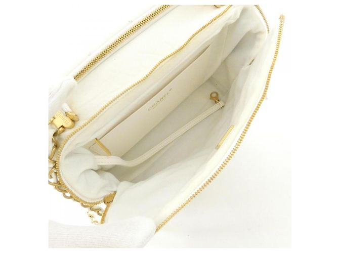 Timeless Borsa Chanel AS3740 Bianco - vista 7