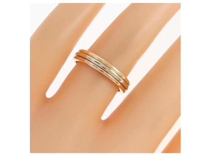 Cartier Three Gold Ehering - Ansicht 4
