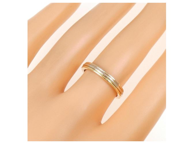 Cartier Three Gold Ehering - Ansicht 4