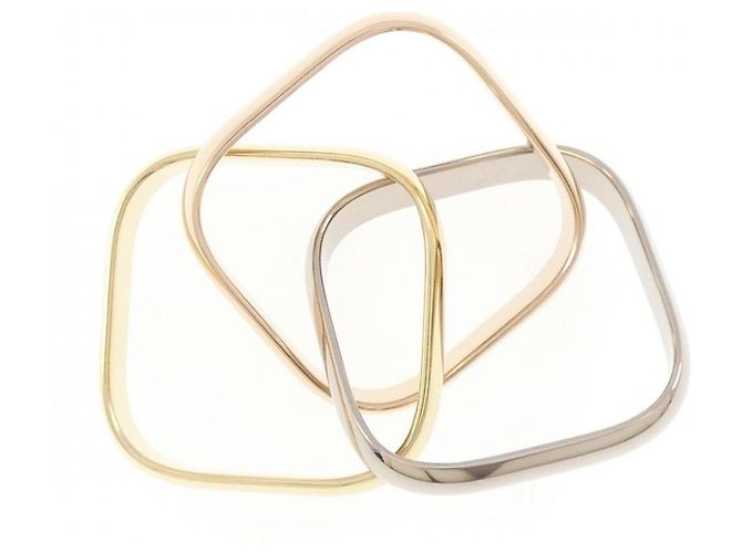 Anello Cartier Trinity MM Band Ring - vista 3