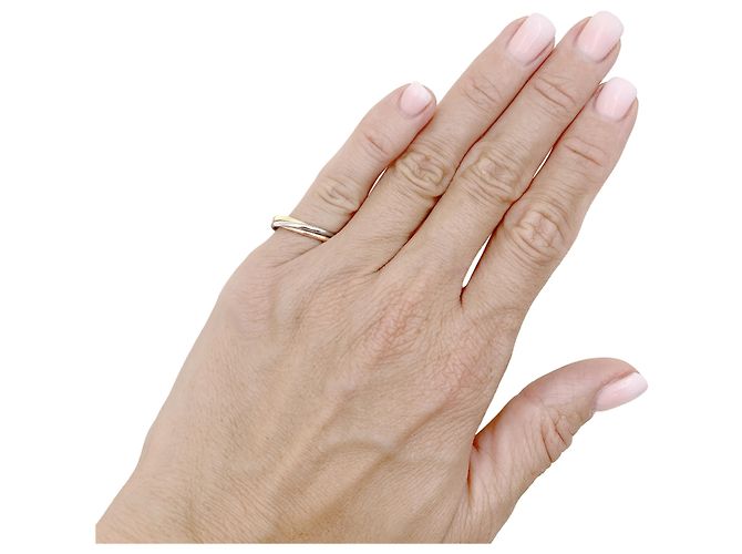 Cartier "Trinity" Ring, drei Goldtöne. - Ansicht 5