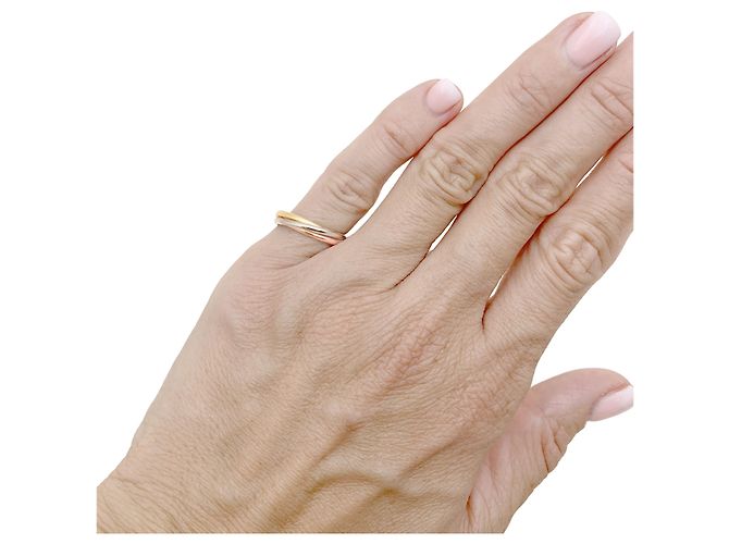Cartier "Trinity" Ring, drei Goldtöne. - Ansicht 6