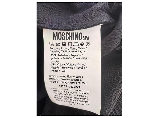 Schwarzer Moschino Sweatshirt mit Logo - Ansicht 11