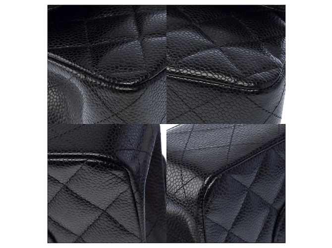 Borsa CHANEL Timeless/Classique in Pelle Nera - 103889 Nero - vista 12