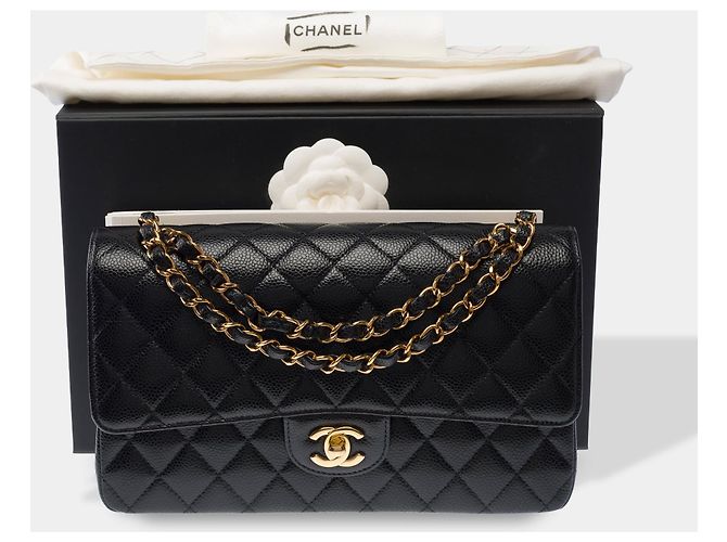Borsa CHANEL Timeless/Classique in Pelle Nera - 103889 Nero - vista 2