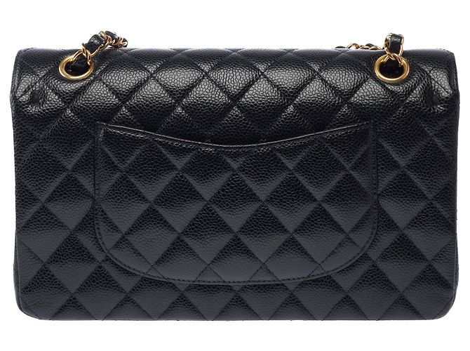 Borsa CHANEL Timeless/Classique in Pelle Nera - 103889 Nero - vista 4