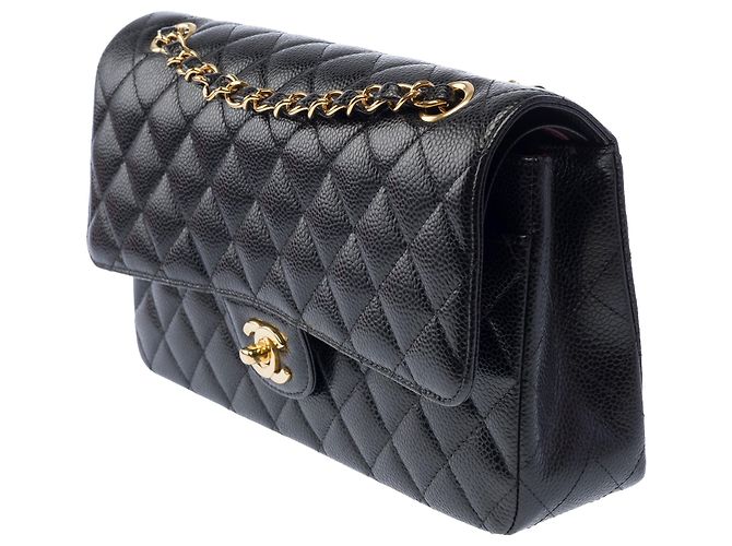 Borsa CHANEL Timeless/Classique in Pelle Nera - 103889 Nero - vista 5