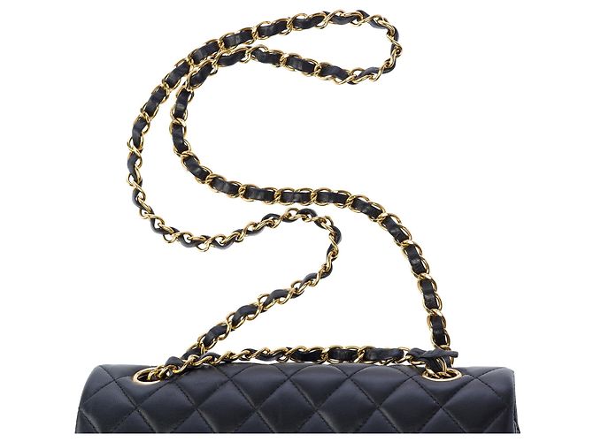 Borsa CHANEL Timeless/Classique in Pelle Nera - 103890 Nero - vista 10