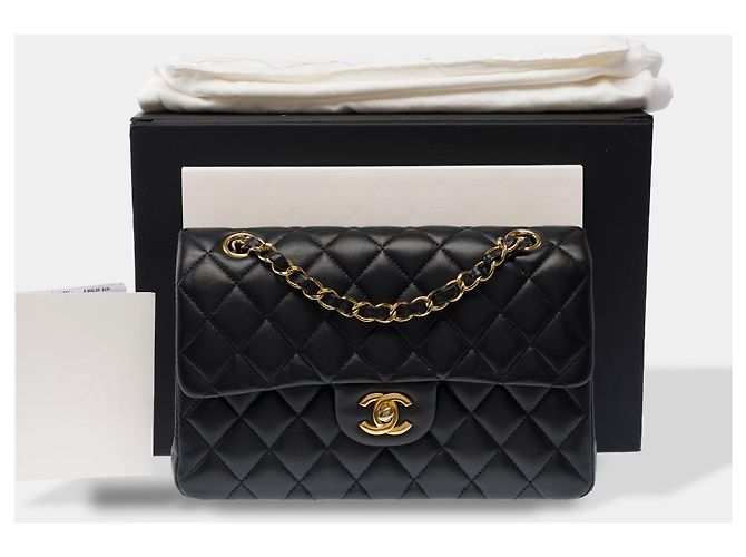 Borsa CHANEL Timeless/Classique in Pelle Nera - 103890 Nero - vista 2
