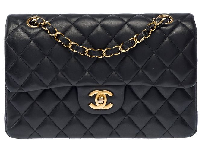 Borsa CHANEL Timeless/Classique in Pelle Nera - 103890 Nero - vista 3