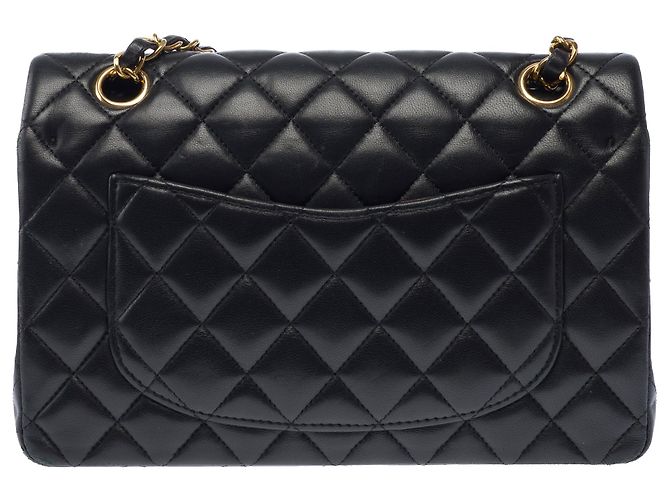 Borsa CHANEL Timeless/Classique in Pelle Nera - 103890 Nero - vista 4