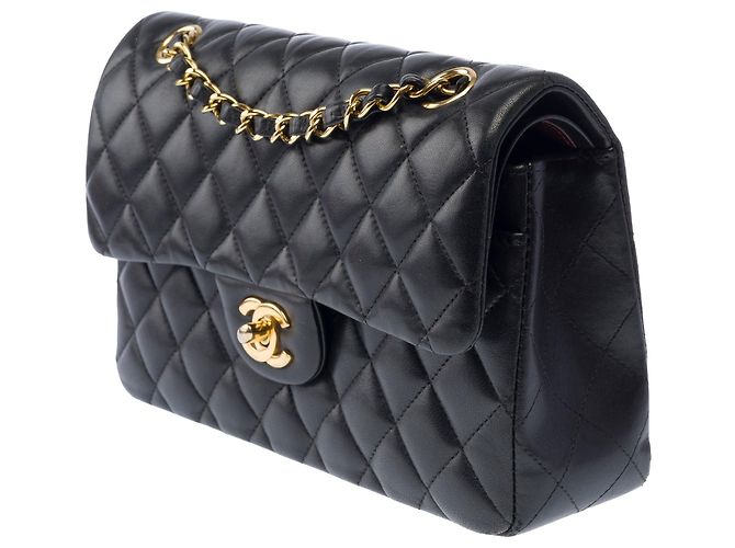 Borsa CHANEL Timeless/Classique in Pelle Nera - 103890 Nero - vista 5