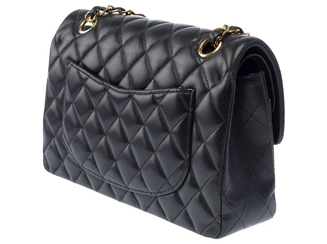 Borsa CHANEL Timeless/Classique in Pelle Nera - 103890 Nero - vista 6