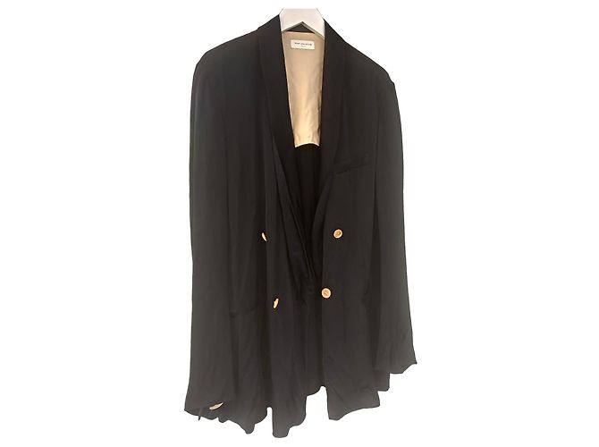 Blazer Dries Van Noten Negro - vista 2