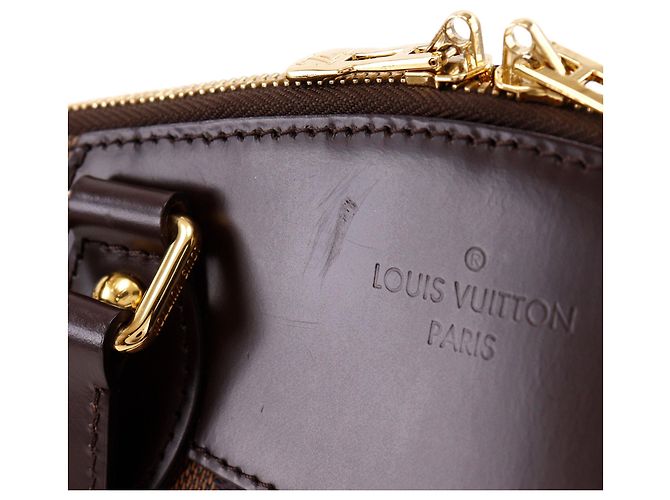 Brown Louis Vuitton Damier Ebene Verona PM Handbag - view 10