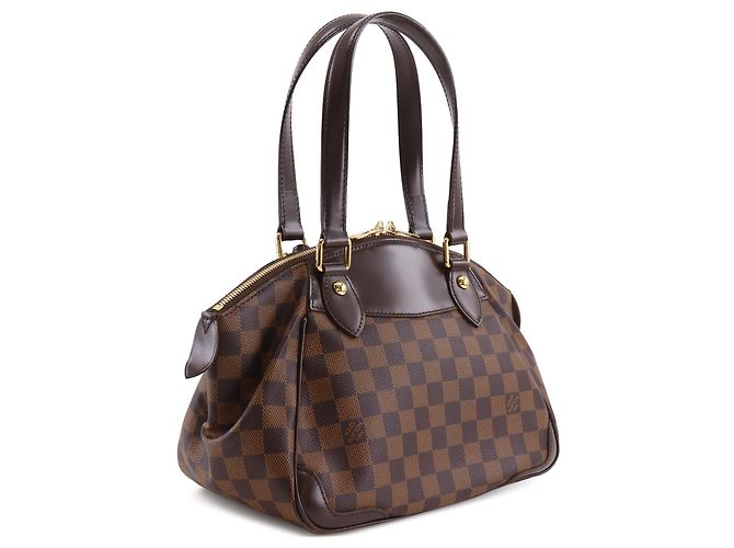 Brown Louis Vuitton Damier Ebene Verona PM Handbag - view 2