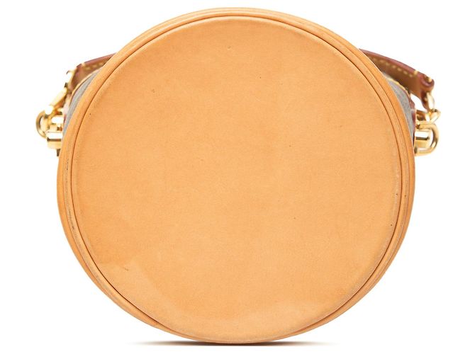 Bucket Borsa a secchiello Duffle Louis Vuitton Monogram marrone - vista 3