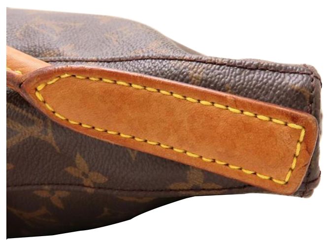 Borsa a tracolla Louis Vuitton Monogram Looping GM Marrone - vista 14