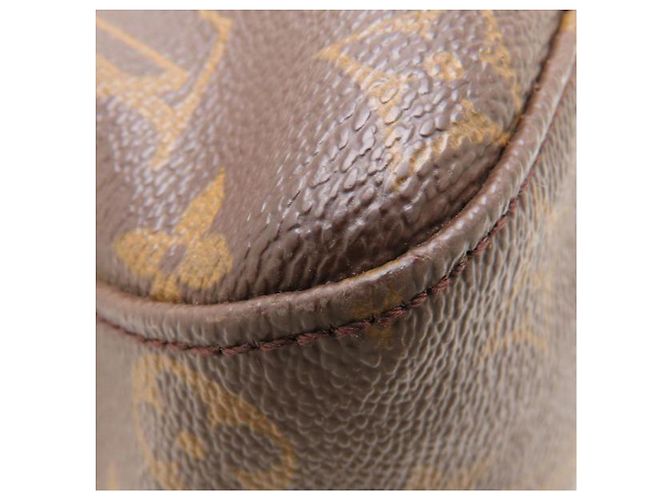 Borsa a tracolla Louis Vuitton Monogram Looping GM Marrone - vista 9