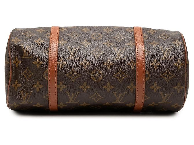Borsa a mano Louis Vuitton Monogram Papillon 30 Marrone - vista 3