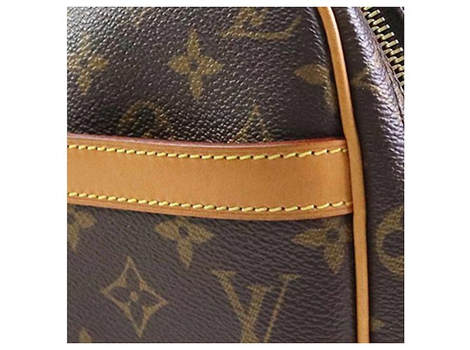 Borsa a tracolla Louis Vuitton Monogram Reporter PM Marrone - vista 11